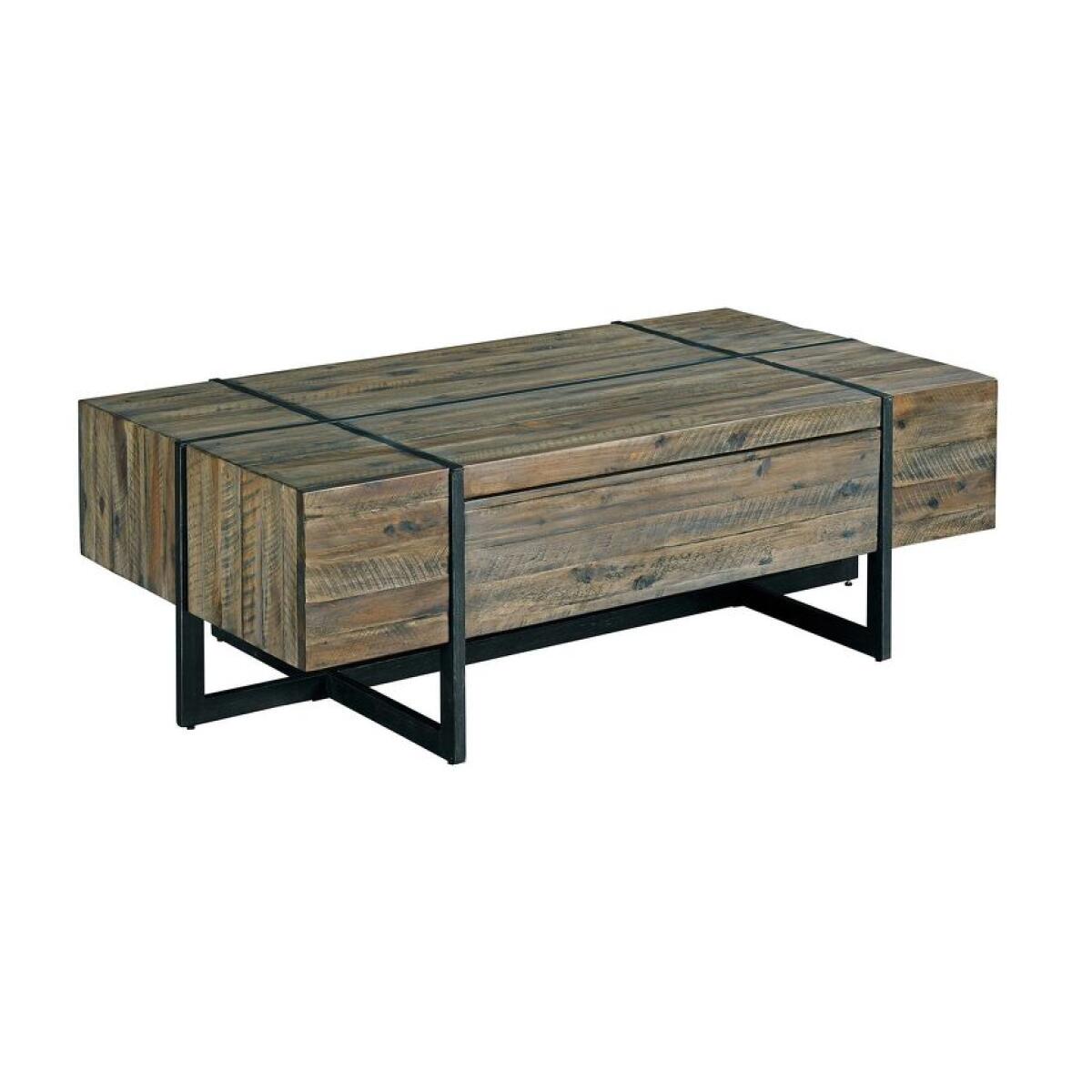 Modern Timber Rectangular Coffee Table Modern Timber Rectangular Coffee Table - Image 1