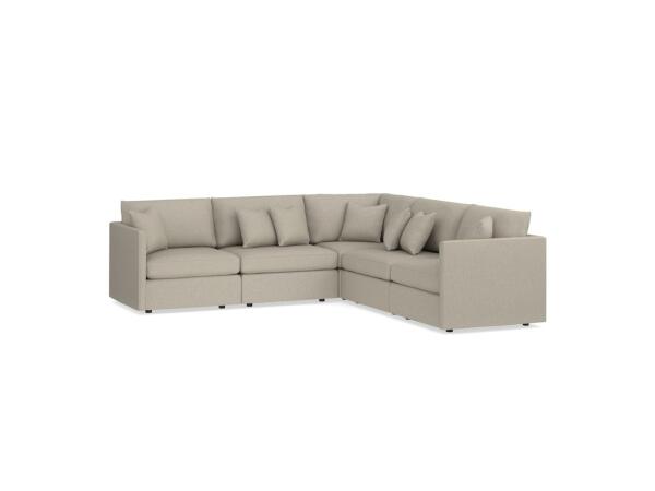 Beckham L-Shaped Sectional Sectionals Bassett Furniture