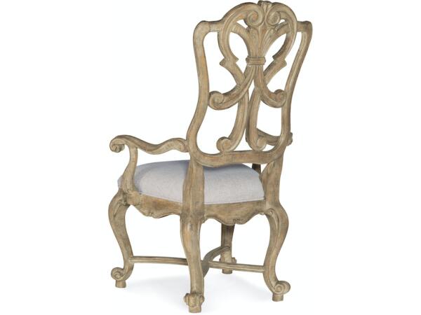 Castella Wood Back Arm Chair - Image 2