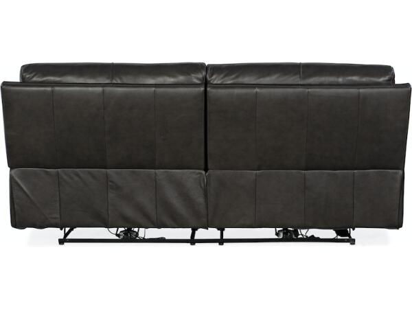 Gable Leather Sofa with Power Headrest - Image 2