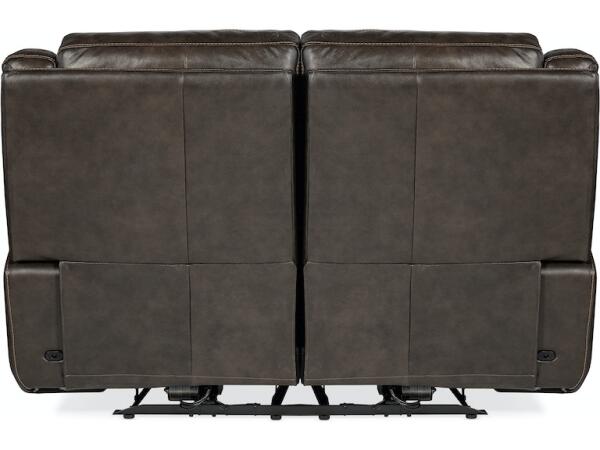Montel Lay Flat Power Loveseat with Power Headrest & Lumbar - Image 5