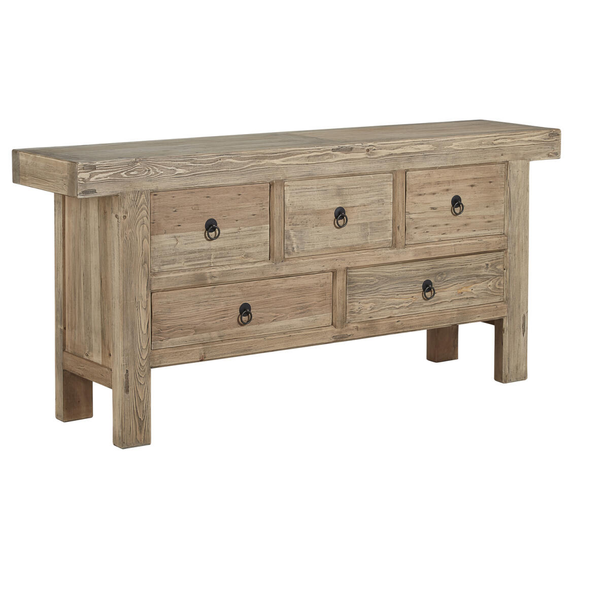 Old Pine Five Drawer Buffet Dining Storage Furniture Classics Old Pine Five Drawer Buffet Dining Storage Furniture Classics