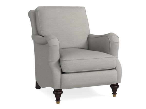 Oxford Leather Accent Chair 1494-02L Chairs Bassett Furniture 4