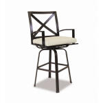 La Jolla Swivel Counter Stool Outdoor Bar Furniture Sunset West 5