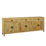 Large Old Elm Sideboard