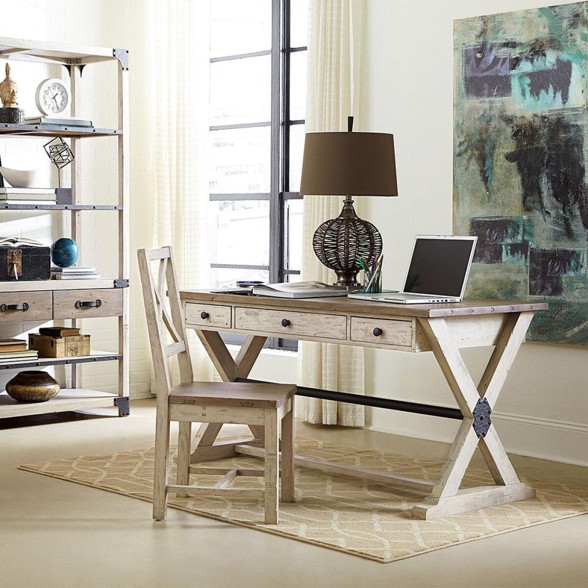 Reclamation Place Desk Chair Chairs & Benches La-Z-Boy Reclamation Place Desk Chair Chairs & Benches La-Z-Boy