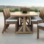 Havana Armless Dining Chair Outdoor Chairs Sunset West 4