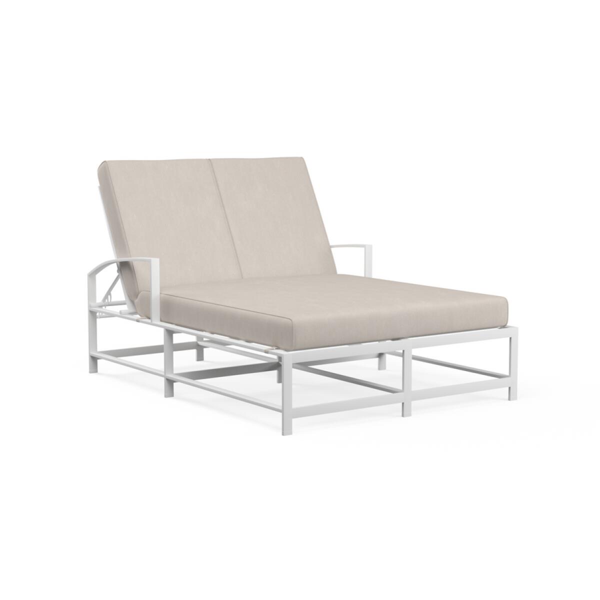 Bristol Double Chaise Outdoor Chairs Sunset West Bristol Double Chaise Outdoor Chairs Sunset West
