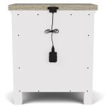 Cora Two Drawer Nightstand - Image 3