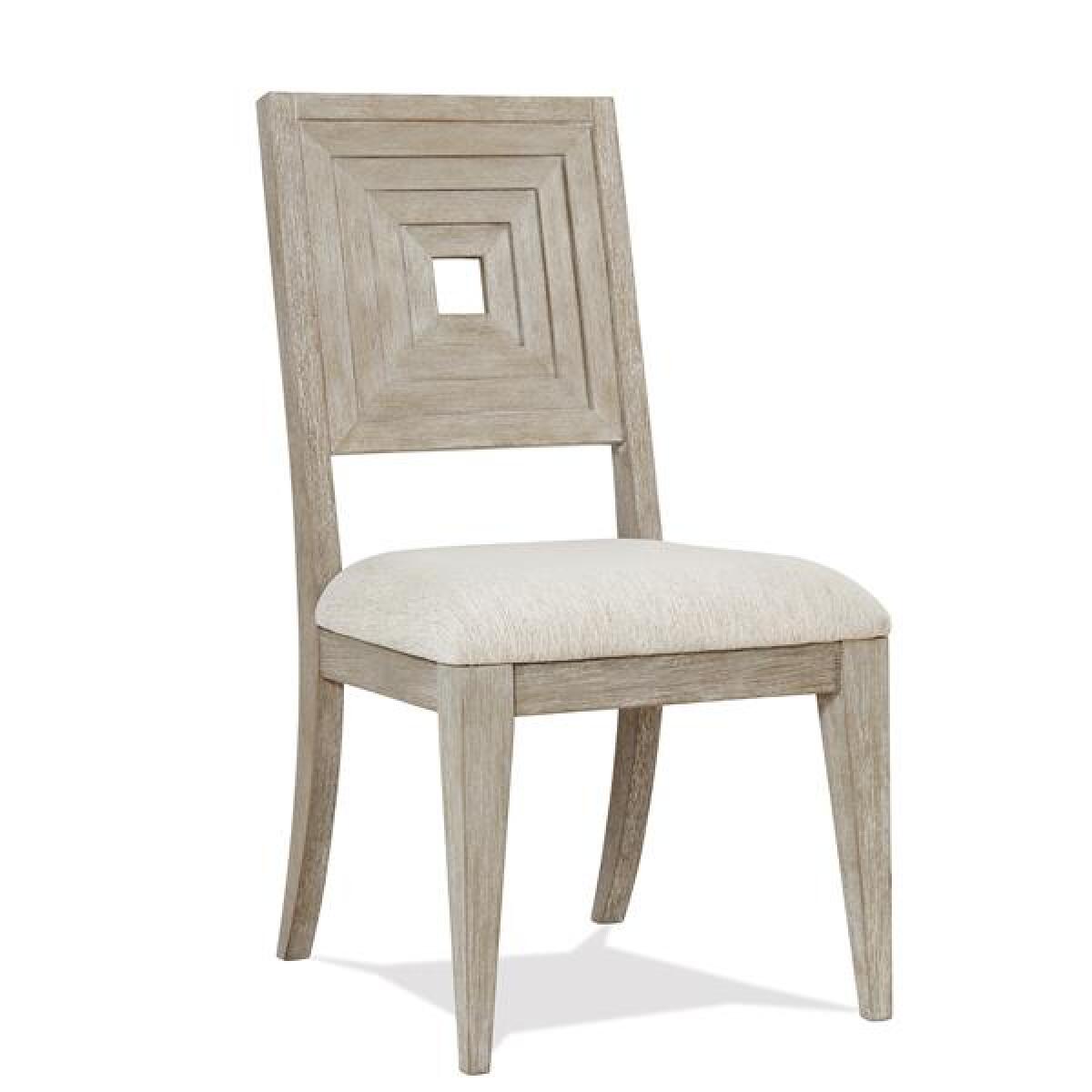 Cascade Upholstered Wood Back Side Chair Chairs & Benches Riverside Furniture Cascade Upholstered Wood Back Side Chair Chairs & Benches Riverside Furniture