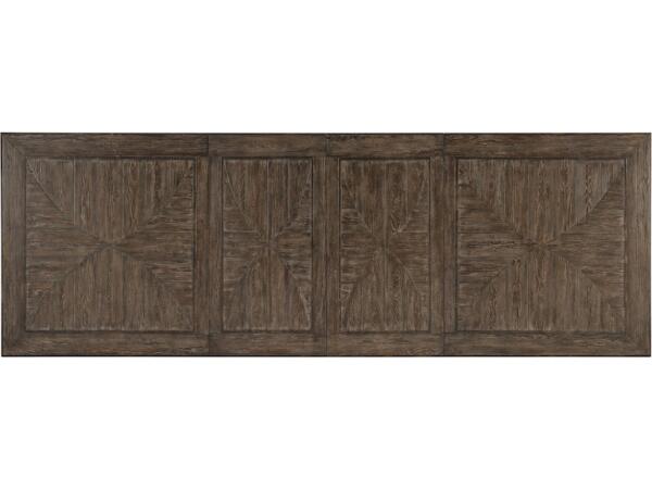 Traditions Rectangle Dining Table with Two 22-inch leaves Dining Tables Hooker Furniture 9