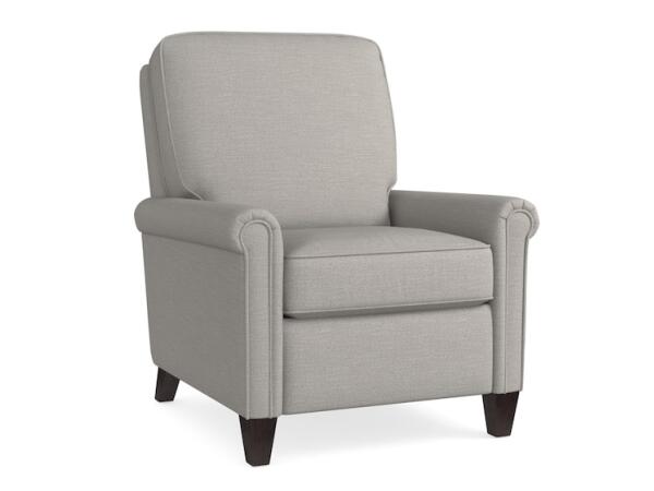 Thompson Leather Accent Chair Chairs Bassett Furniture