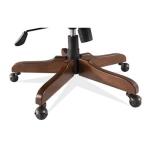 Clinton Hill Round Back Leather Desk Chair Office Chairs Riverside Furniture 14