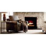 Carolina Leather Panel Arm Chair Chairs Bassett Furniture 6