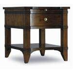 Abbott Place Dark Cherry End Table