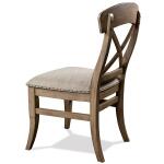 Southport X-Back Upholstered Side Chair - Image 3