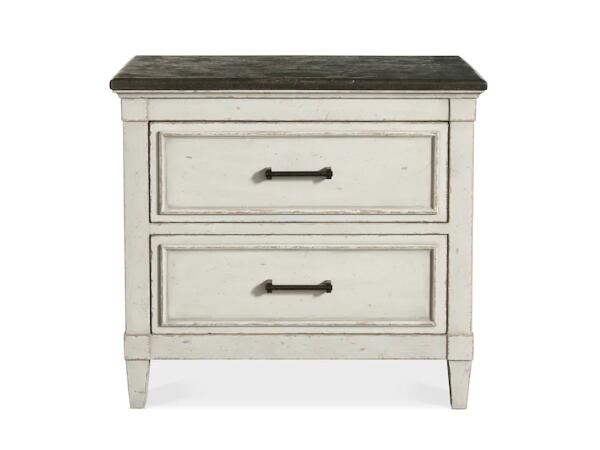 Bella Stone Top Nightstand Nightstands Bassett Furniture