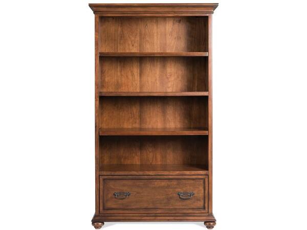 Clinton Hill Drawer Bookcase Bookcases Riverside Furniture