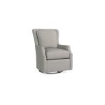 Maxwell Leather Swivel Glider Chairs Bassett Furniture 2
