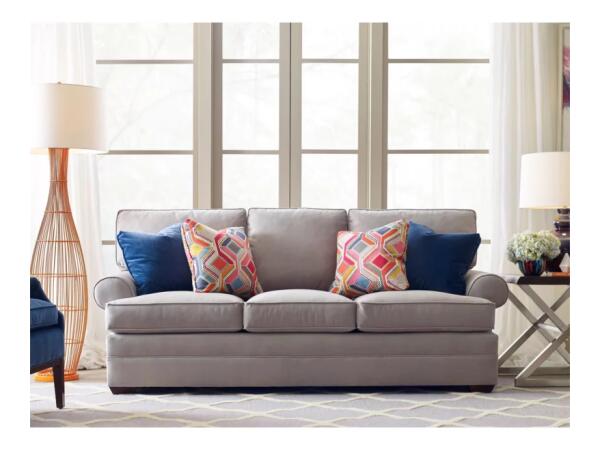 Custom Three-Seat Stationary Sofa 876-86T Sofas Customizable