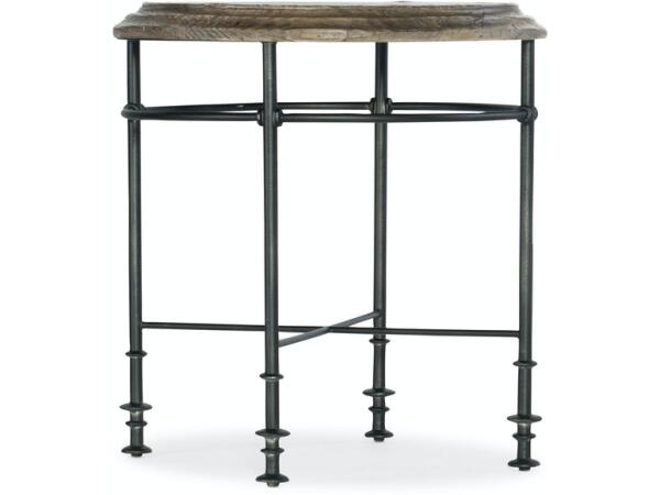 La Grange Faison Round End Table