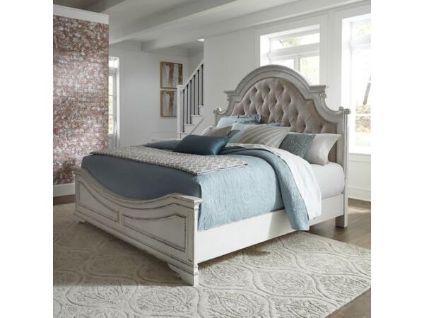 Magnolia Manor California King Upholstered Bed Beds Liberty Furniture