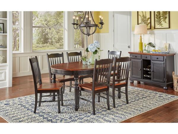 British Isles OB Slatback Sidechair - Image 2