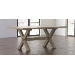 Benchmade Crossbuck Oak Dining Table Dining Tables Bassett Furniture 7