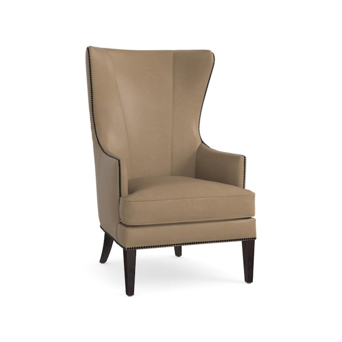 Whitney Leather Accent Chair Chairs Bassett Furniture Whitney Leather Accent Chair Chairs Bassett Furniture