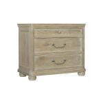 Rustic Patina 3 Drawer Rectangle Nightstand 387229