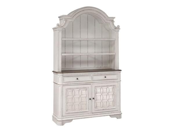 Magnolia Manor Hutch & Buffet Dining Storage Liberty Furniture