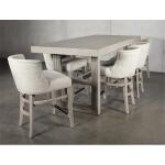 Cascade Upholstered Curved Back Counter Stool - Image 4