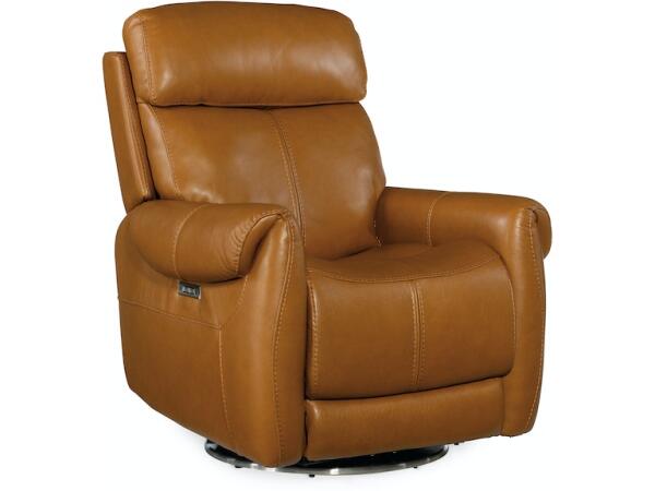 Sterling Swivel Power Recliner With Power Headrest RC600-PHSZ-086 Recliners Hooker Furniture
