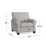 Carolina Sock Arm Chair - Image 2