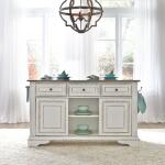 Magnolia Manor Kitchen Island Dining Storage Liberty Furniture 8