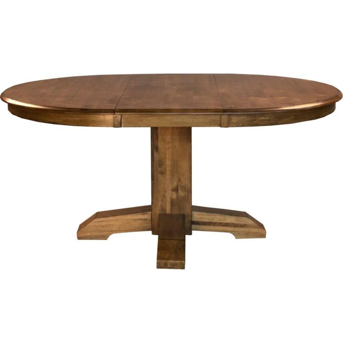 Bennett Pedestal Extension Table Dining Tables A-America Bennett Pedestal Extension Table Dining Tables A-America