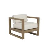 Coastal Teak Club Chair Outdoor Chairs Sunset West 6
