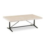 Benchmade Liam Oak Square Cocktail Table Cocktail & Coffee Tables Bassett Furniture 8
