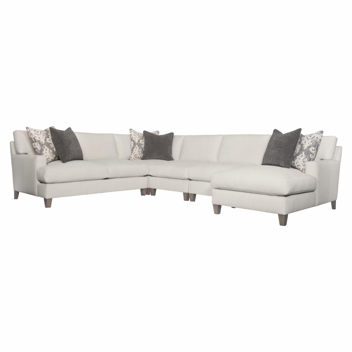 Mila Fabric Sectional K1425 Sectionals Bernhardt Mila Fabric Sectional K1425 Sectionals Bernhardt