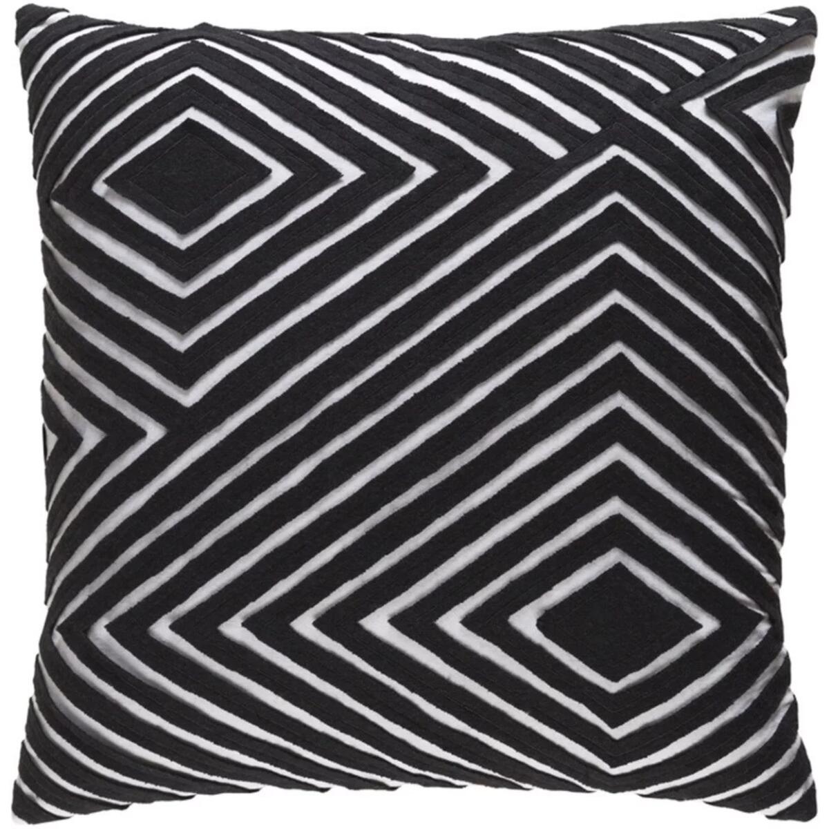 Denmark 18″ x 18″ Medium Square Pillow DMR0011818P Accent Pillows Surya 2