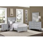 Bonanza Sleigh Bed Twin & Full Youth Beds Customizable 4