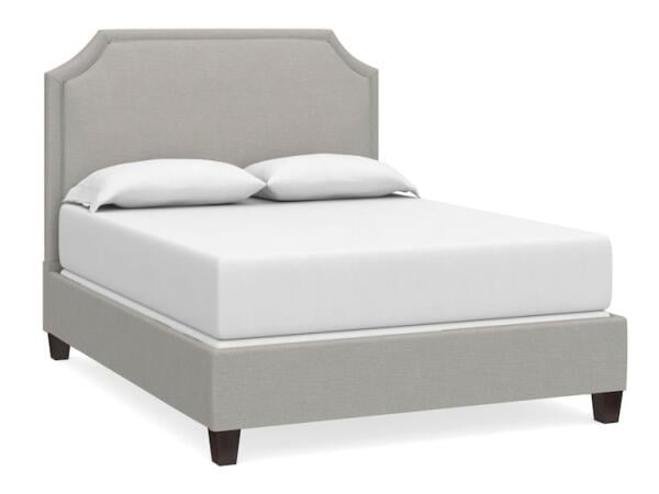 Custom Uph Beds Florence Queen Clipped Corner Bed Beds Bassett Furniture