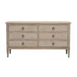 Charlotte Dresser in Washed Elm Dressers Bassett Furniture 3