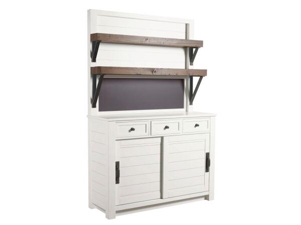 Shiplap Cupboard 710-580R Dining Storage Hammary