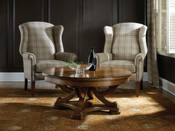 Tynecastle Round Cocktail Table Cocktail & Coffee Tables Hooker Furniture 6