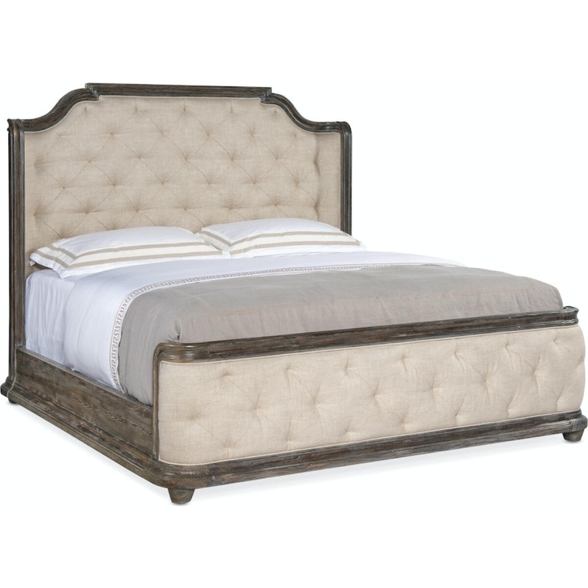 Traditions King Upholstered Panel Bed Traditions King Upholstered Panel Bed - Image 1