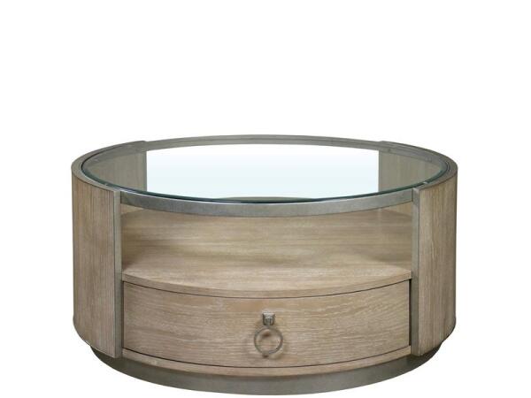 Sophie Round Coffee Table Cocktail & Coffee Tables Riverside Furniture