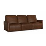 Everett Leather Reclining Sofa Sofas Bassett Furniture 8
