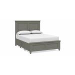 Shoreline Ocean Grey Panel Bed
