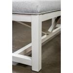 Osborne Upholstered Dining Bench - Grey - Image 2